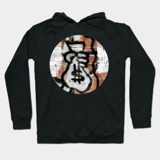 Money wall art graffiti Hoodie